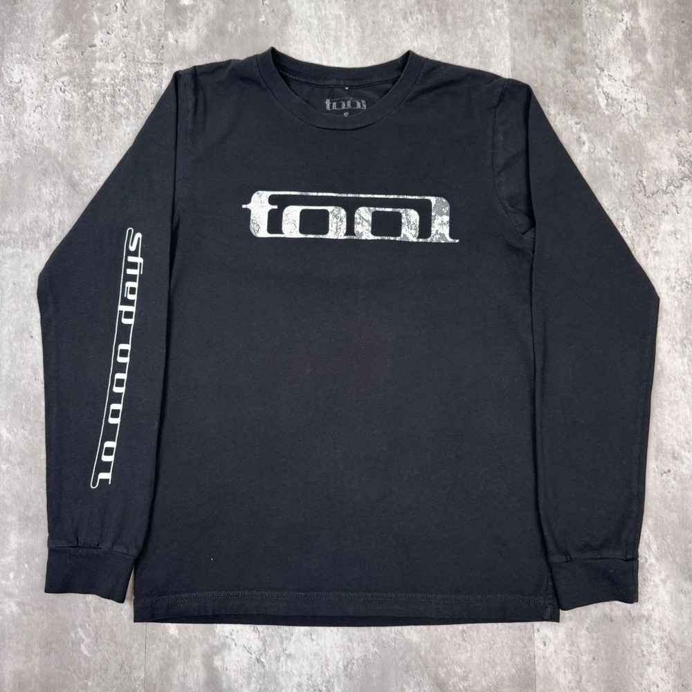 Tool Shirt Mens Small Black Eye Blade 10000 Days Long Sleeve Graphic Band Tee
